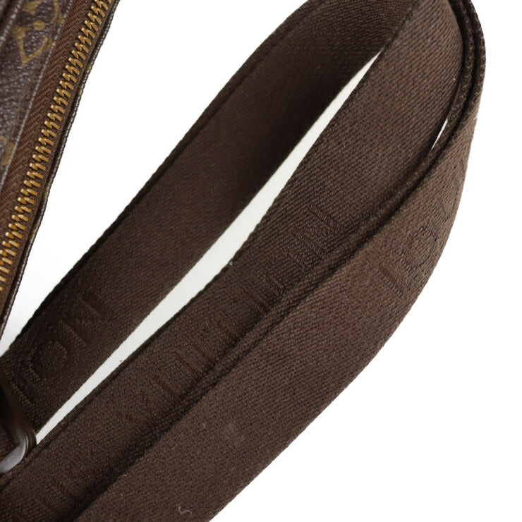 LOUIS VUITTON ルイ ヴィトン サック アド ボスフォール モノグラム ショルダーバッグ M97037 PVC レザー ブラウン ビトン