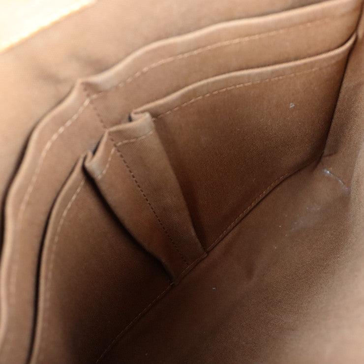 LOUIS VUITTON ルイ ヴィトン サック アド ボスフォール モノグラム ショルダーバッグ M97037 PVC レザー ブラウン ビトン