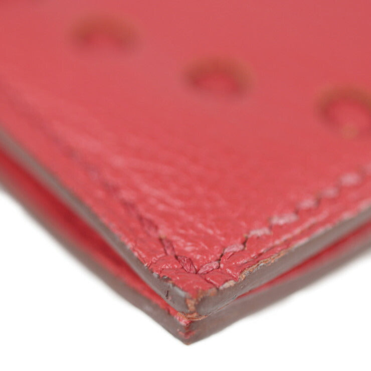 超美品 HERMES エルメス エヴリン ロング 長財布 - シェーブル ルージュカザック ピンク系 二つ折り □P刻印 長札入れ エブリン