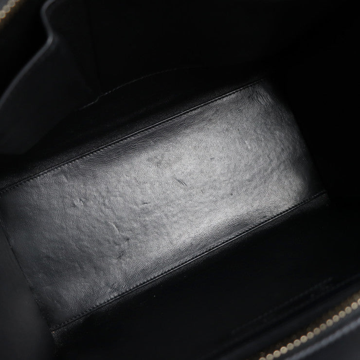 CELINE セリーヌ マイクロショッパー ラゲージ トートバッグ 167794 パイソン レザー ブラック ブルー ベージュ エキゾチックレザー