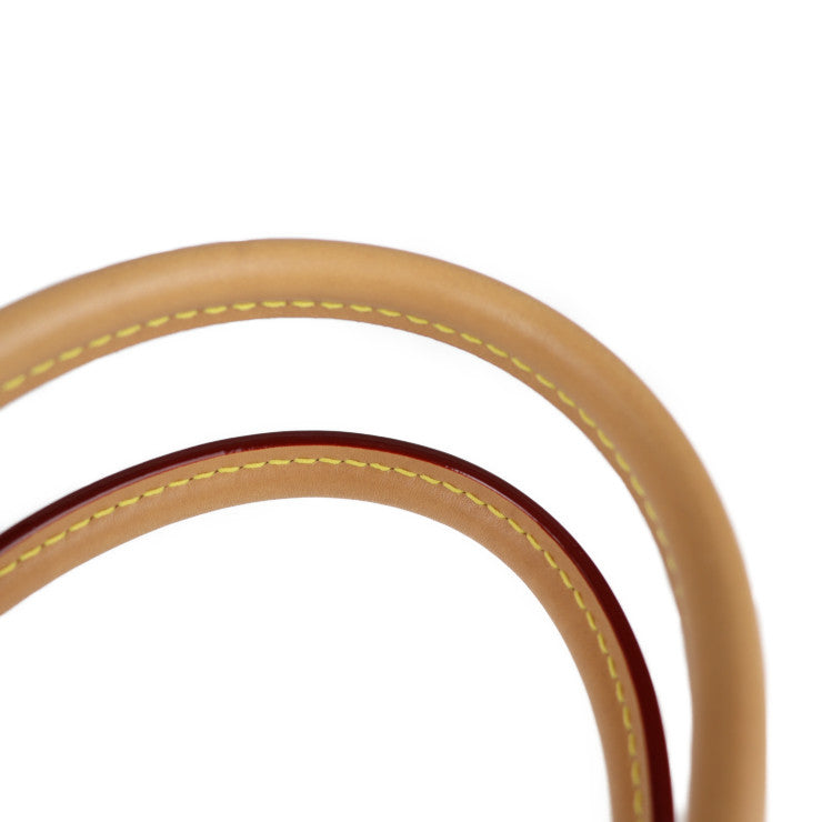 超美品 LOUIS VUITTON ルイ ヴィトン LVムーンアルマ モノグラム ハンドバッグ M44961 PVC レザー ブラウン ゴールド金具 2WAY ショルダー トート ビトン