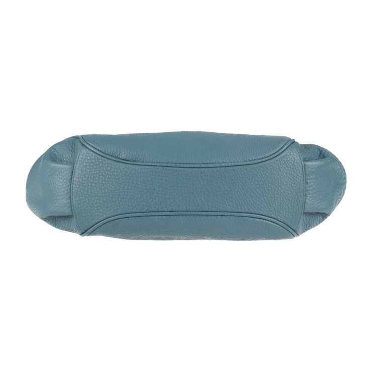 美品 LEATHER JEWELS レザージュエルズ バッグ ショルダーバッグ 71031A レザー クロコダイル ブルージーン ゴールド金具 2WAY ハンドバッグ