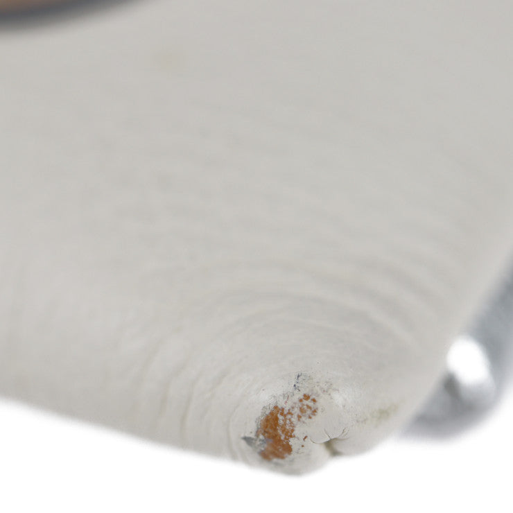 美品 GIVENCHY ジバンシィ デュエット ショルダーバッグ BB500VB01C レザー シルバー アイボリー ブラウン フラップ