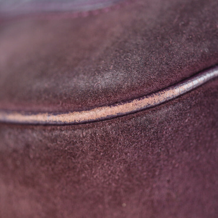 美品 LOUIS VUITTON ルイ ヴィトン オダシューズPM モノグラムアンプラント ショルダーバッグ M40583 レザー スウェード オーブ パープル系 2WAY ハンドバッグ ワンショルダーバッグ ビトン スエード