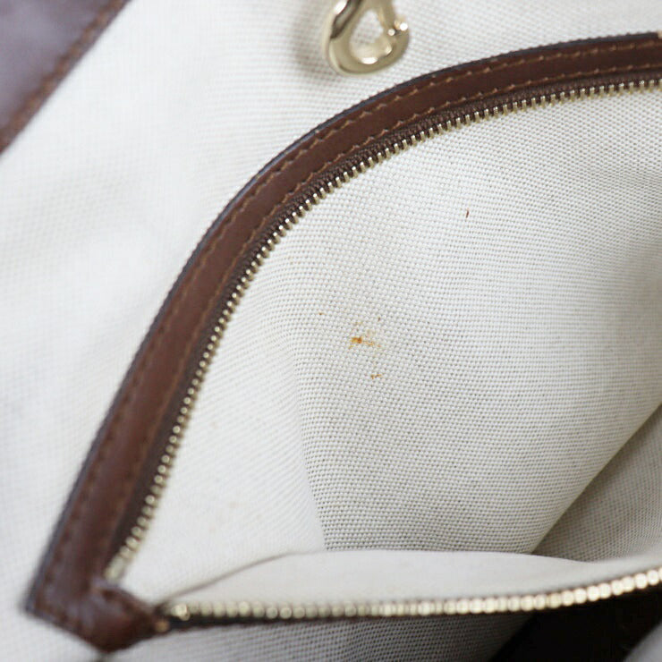 GUCCI グッチ ディアマンテ トートバッグ 247209 レザー ダークブラウン ショルダーバッグ