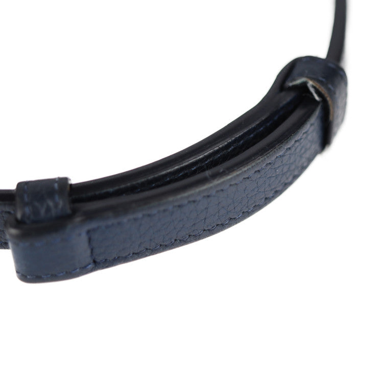 美品 Christian Louboutin クリスチャンルブタン パネトーネ ウォレットXL 長財布 3175209 レザー ネイビー マルチカラー スパイクスタッズ ラウンドファスナー クラッチ ハンドバッグ トラベルケース