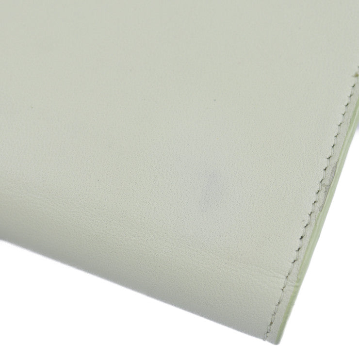 美品 BALENCIAGA バレンシアガ クラシック コンチネンタル ウォレット 長財布 354958 レザー ライトイエロー系 シルバー金具 二つ折り財布 フラップ リボン