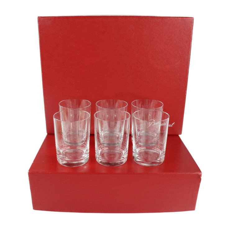 美品 Baccarat バカラ ロックグラス ブリュンメル グラス - クリスタル クリア 6客セット タンブラー ブルンメル ブランメル Brummel