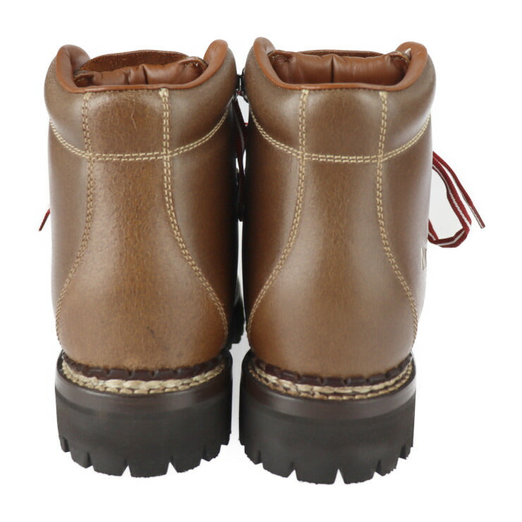 新品未使用展示品 GUCCI グッチ マウンテンブーツ THE NORTH FACE ノースフェイス コラボ ブーツ 655398 表記サイズ 36 レザー ブラウン トレッキングブーツ ハイキングブーツ 参考サイズ23cm