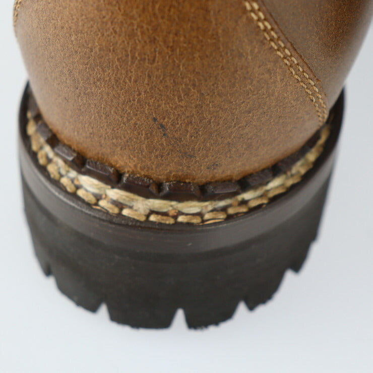 新品未使用展示品 GUCCI グッチ マウンテンブーツ THE NORTH FACE ノースフェイス コラボ ブーツ 655398 表記サイズ 36 レザー ブラウン トレッキングブーツ ハイキングブーツ 参考サイズ23cm