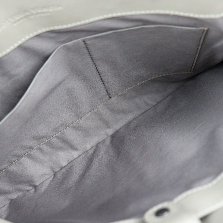 美品 BOTTEGAVENETA ボッテガヴェネタ イントレチャート セカンドバッグ 472578 レザー トープ系 グレー クラッチバッグ ポーチ ドキュメントケース 書類かばん ハンドバッグ タブレットケース ipad パソコンケース