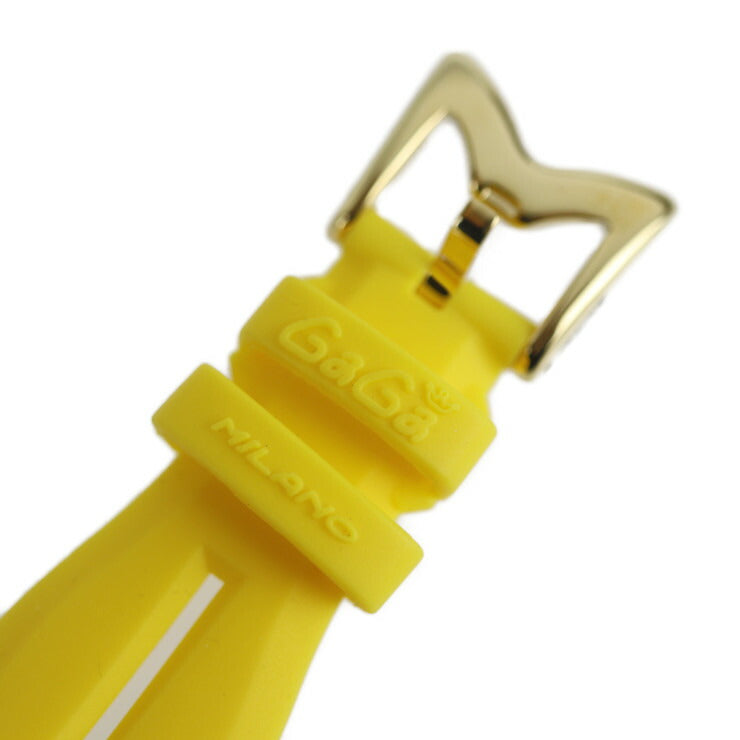 超美品 Gaga Milano ガガミラノ 2014年 ブラジルワールドカップ スペインモデル MANUALE 48MM マヌアーレ48mm マニュアーレ48 腕時計 5070.5 アルミ ラバー ゴールド レッド イエロー グリーン文字盤 裏スケ 自動巻き 世界300本限定