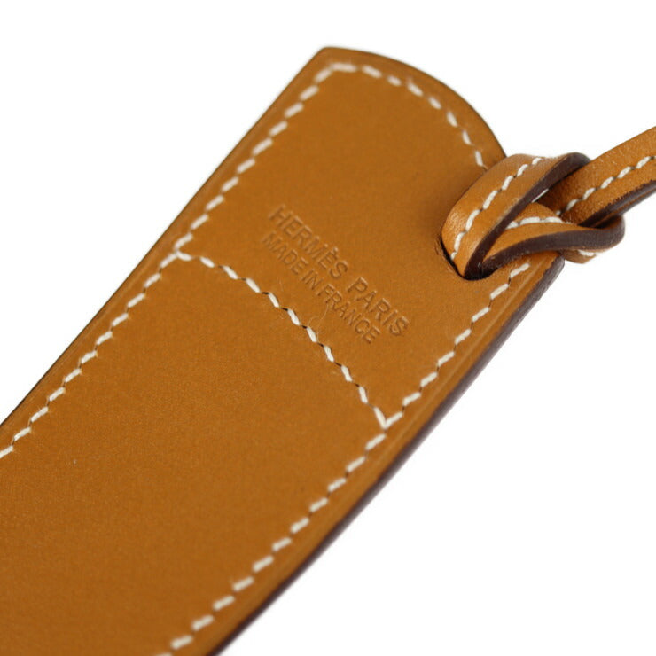 超美品 HERMES エルメス パドック ボット ブーツ その他小物 - スイフト バトラー ナチュラルサブレ ピンク系 ストラップ バッグチャーム 拍車付きジョッキーブーツ