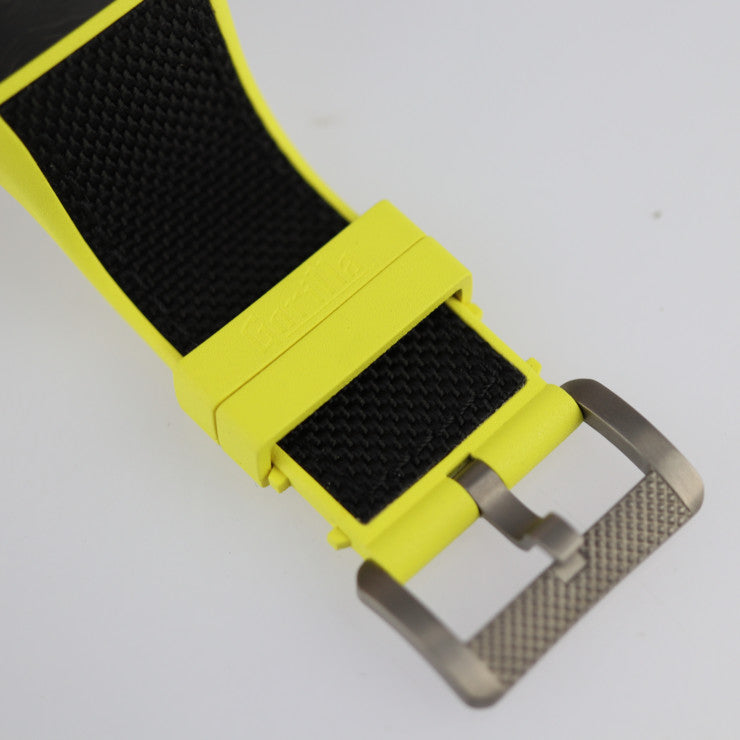 美品 Gorilla ゴリラ スティンガー ファストバック 腕時計 FBY10.1 カーボン セラミック アルミ チタン ラバー イエロー ブラック 自動巻き ゴリラウォッチ