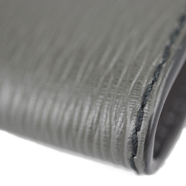 新品未使用展示品 Salvatore Ferragamo サルヴァトーレ フェラガモ バッグ クラッチバッグ 24 A371 レザー ELEFANTE グレー系 ドキュメントホルダー セカンドバッグ