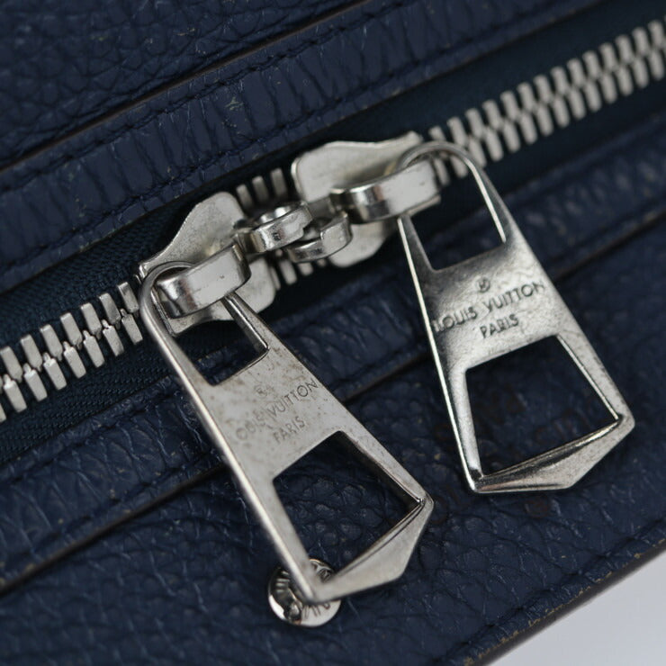 LOUIS VUITTON ルイ ヴィトン アルマンド メッセンジャー ショルダーバッグ M42685 トリヨンレザー マリーヌ ネイビー系 メッセンジャーバッグ ボディバッグ トートバッグ ビトン