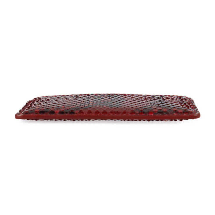 美品 LOUIS VUITTON ルイ ヴィトン ポルト カルト サーンプル カードケース N94174 パイソン FUCHSIA レッド系 エキゾチックレザー 激レア 希少 ビトン