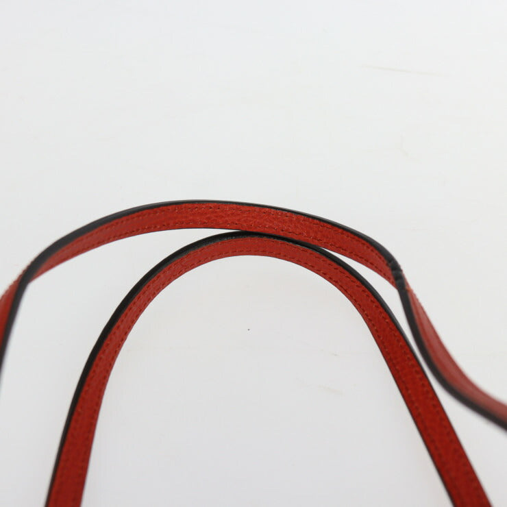 超美品 GUCCI グッチ スウィング トート トートバッグ 354397 レザー レッド ゴールド金具 ショルダーバッグ ラージ