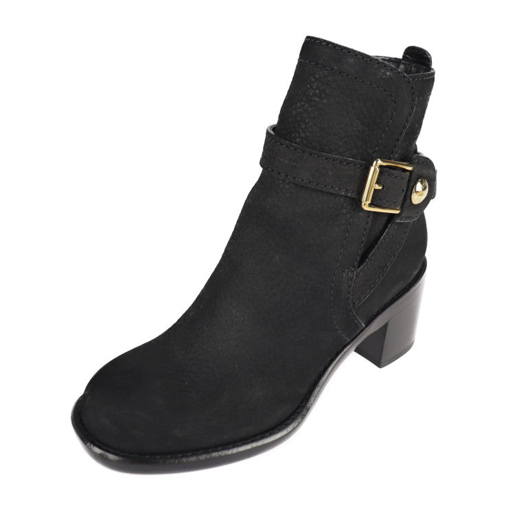 超美品 LOUIS VUITTON ルイ ヴィトン アンクルブーツ ブーツ - 表記サイズ 35 1/2 レザー ブラック ゴールド金具 ショートブーツ ベルト ビトン