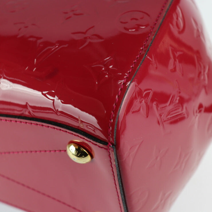 LOUIS VUITTON ルイ ヴィトン モンタナ モノグラムヴェルニ ハンドバッグ M90084 パテントレザー レザー ローズアンディアン ピンク ゴールド金具 ビトン