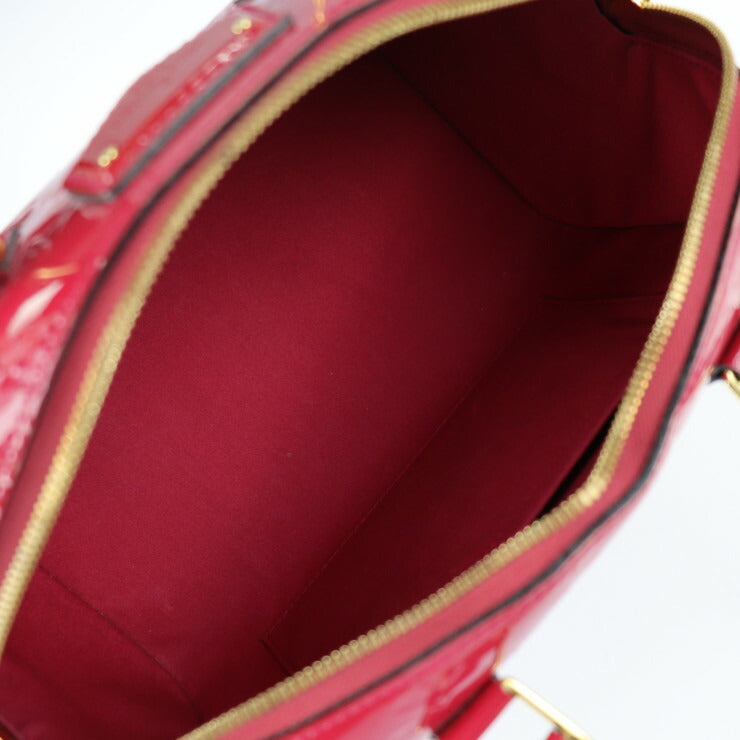 LOUIS VUITTON ルイ ヴィトン モンタナ モノグラムヴェルニ ハンドバッグ M90084 パテントレザー レザー ローズアンディアン ピンク ゴールド金具 ビトン