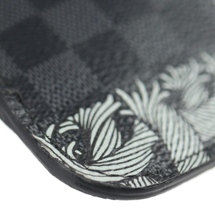 超美品 LOUIS VUITTON ルイ ヴィトン ポシェット ジュールＧＭ クリストファーネメス ダミエグラフィット セカンドバッグ M61232 PVC レザー ブラック グレー クラッチバッグ ハンドバッグ 書類鞄 ビトン