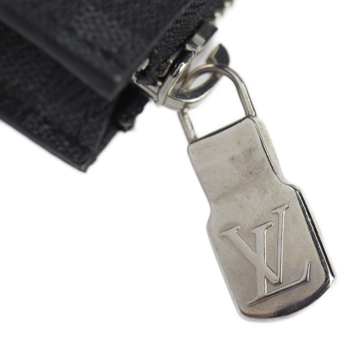 超美品 LOUIS VUITTON ルイ ヴィトン ポシェット ジュールＧＭ クリストファーネメス ダミエグラフィット セカンドバッグ M61232 PVC レザー ブラック グレー クラッチバッグ ハンドバッグ 書類鞄 ビトン