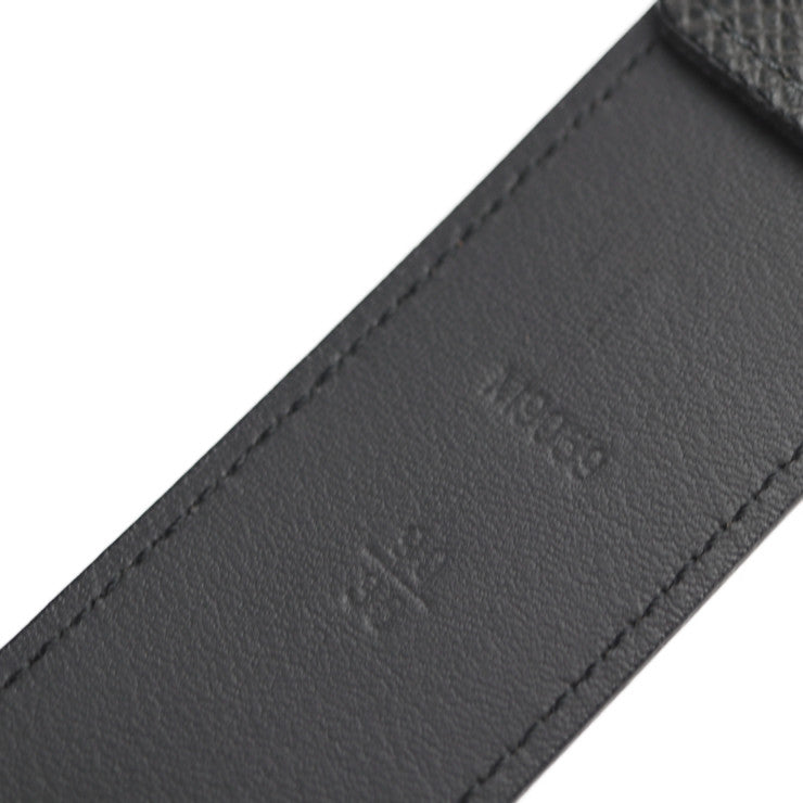 美品 LOUIS VUITTON ルイ ヴィトン サンチュール メトロポール タイガ ベルト M9059U 表記サイズ 90/36 レザー アルドワーズ ブラック ビトン