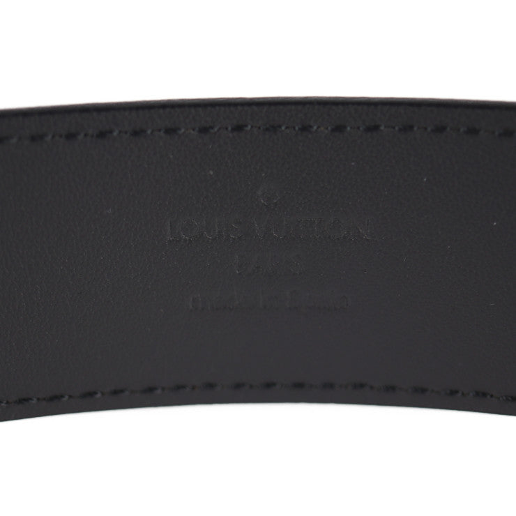 美品 LOUIS VUITTON ルイ ヴィトン サンチュール メトロポール タイガ ベルト M9059U 表記サイズ 90/36 レザー アルドワーズ ブラック ビトン
