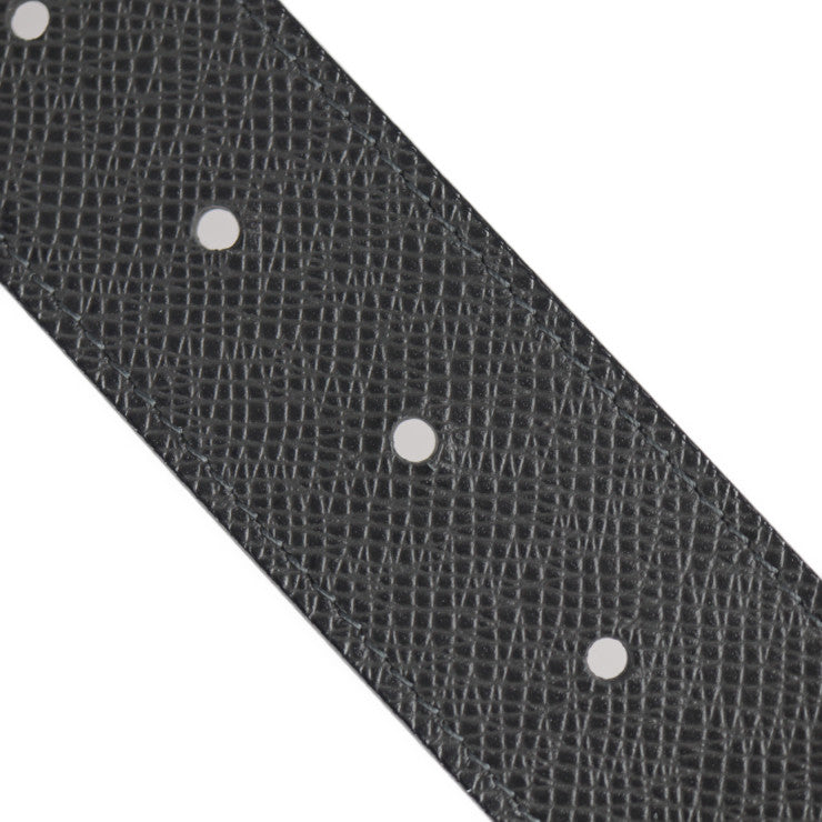 美品 LOUIS VUITTON ルイ ヴィトン サンチュール メトロポール タイガ ベルト M9059U 表記サイズ 90/36 レザー アルドワーズ ブラック ビトン