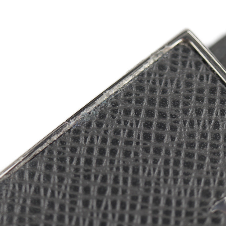 美品 LOUIS VUITTON ルイ ヴィトン サンチュール メトロポール タイガ ベルト M9059U 表記サイズ 90/36 レザー アルドワーズ ブラック ビトン