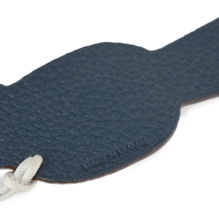 新品未使用展示品 HERMES エルメス プティアッシュ その他小物 ヴォーエプソン トゴ ブラウン系 ネイビー系 オオハシ バッグチャーム