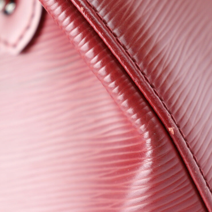 LOUIS VUITTON ルイ ヴィトン ブレアMM エピ ハンドバッグ M4030E エピレザー カーマイン レッド系 シルバー金具 ビトン