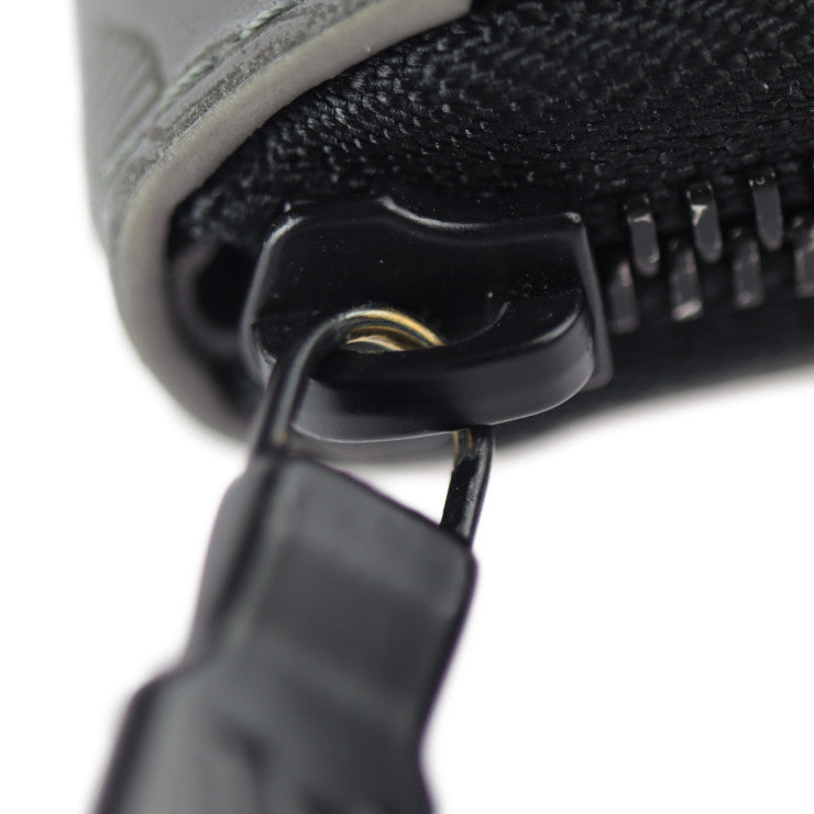 LOUIS VUITTON ルイ ヴィトン ジッピーウォレット ヴェルティカル モノグラムシャドウ 二つ折り財布 M81384 レザー グリ グレー ブラック金具 ラウンドファスナー 長財布 ビトン