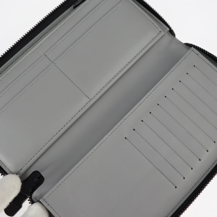 LOUIS VUITTON ルイ ヴィトン ジッピーウォレット ヴェルティカル モノグラムシャドウ 二つ折り財布 M81384 レザー グリ グレー ブラック金具 ラウンドファスナー 長財布 ビトン