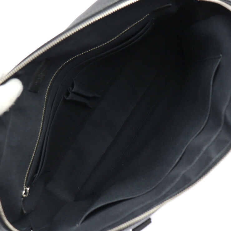 LOUIS VUITTON ルイ ヴィトン PDB ポルト ドキュマン ビジネス PM タイガ ビジネスバッグ M32952 レザー アルドワーズ ブラック シルバー金具 2WAY ショルダーバッグ ブリーフケース