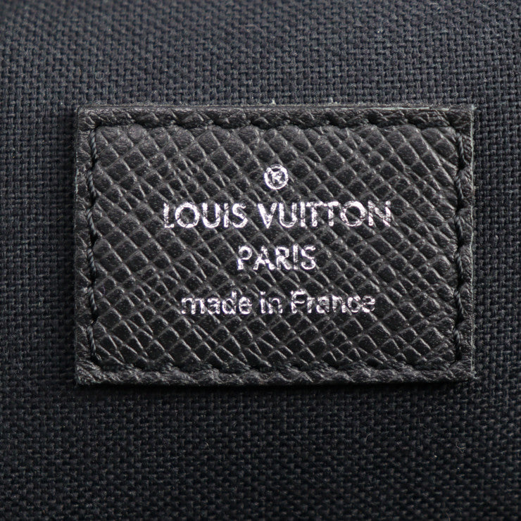 LOUIS VUITTON ルイ ヴィトン PDB ポルト ドキュマン ビジネス PM タイガ ビジネスバッグ M32952 レザー アルドワーズ ブラック シルバー金具 2WAY ショルダーバッグ ブリーフケース