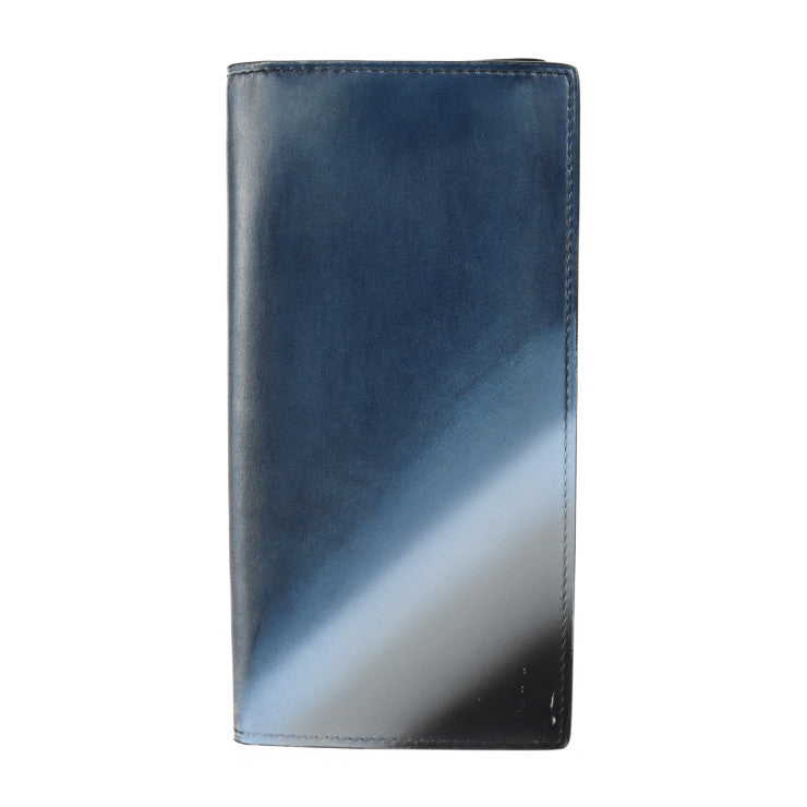 Berluti ベルルッティ SANTAL サンタル 長財布 - レザー ブルー系グラデーション 二つ折り
