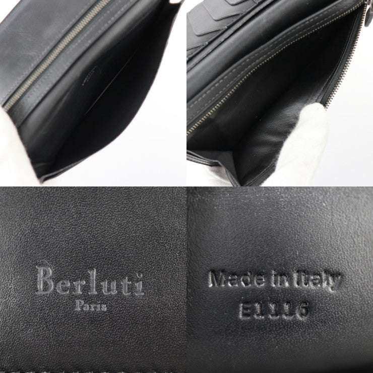 Berluti ベルルッティ SANTAL サンタル 長財布 - レザー ブルー系グラデーション 二つ折り