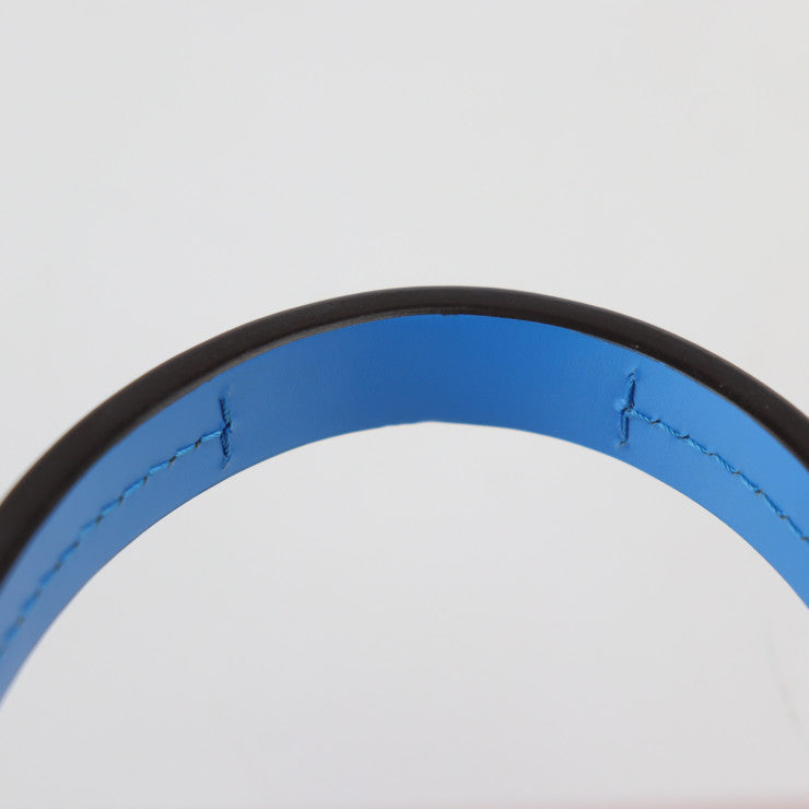 美品 LOUIS VUITTON ルイ ヴィトン ブリーカーボックス エピ ハンドバッグ M52466 エピレザー ネイビー ブルー レッド シルバー金具 2WAY ショルダーバッグ 化粧箱 小物入れ マルチケース ビトン