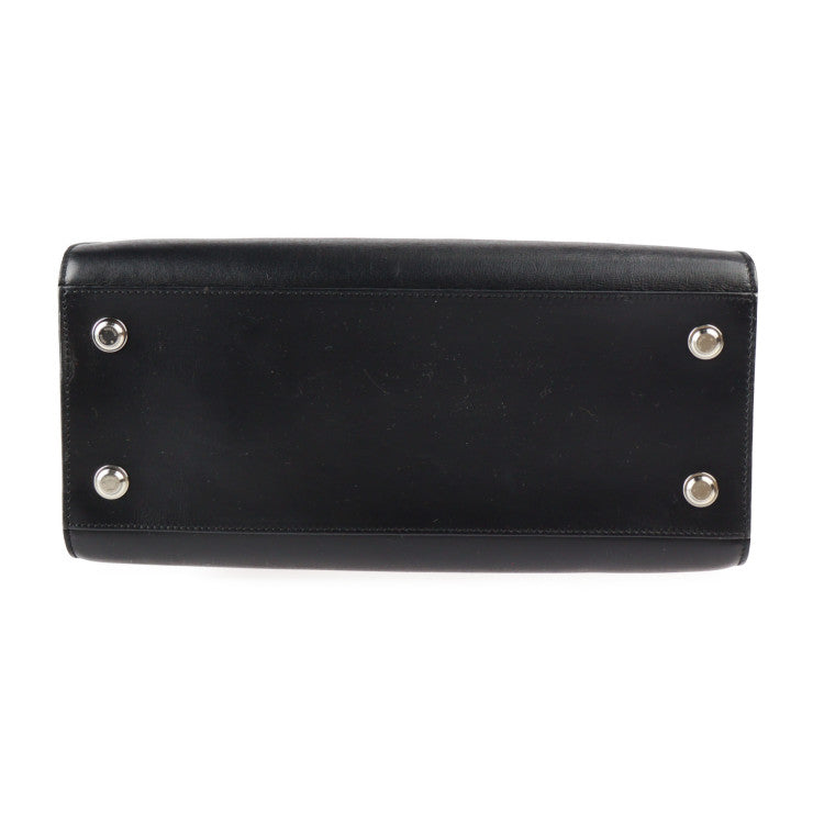 LOUIS VUITTON ルイ ヴィトン シティスティーマーMM ハンドバッグ M42435 レザー ブラック グレー ブルー シルバー金具 2WAY ショルダーバッグ トートバッグ ビトン