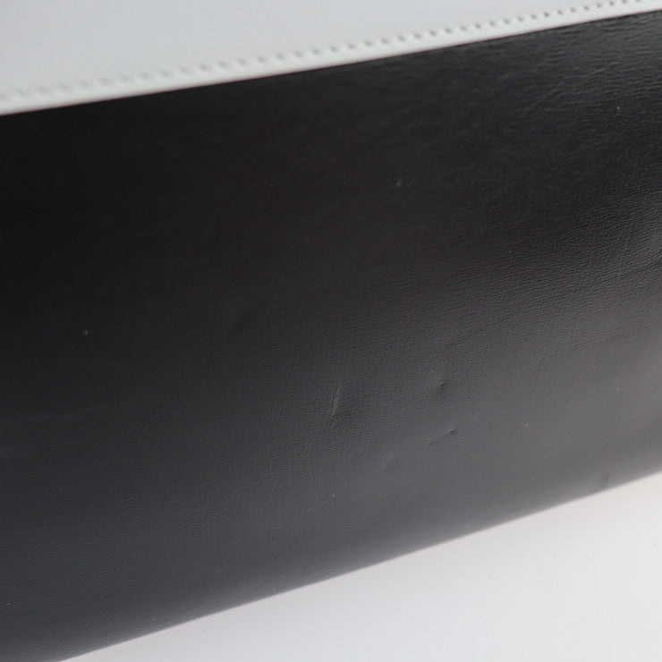 LOUIS VUITTON ルイ ヴィトン シティスティーマーMM ハンドバッグ M42435 レザー ブラック グレー ブルー シルバー金具 2WAY ショルダーバッグ トートバッグ ビトン