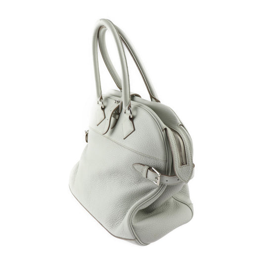 美品 HERMES エルメス アトラス35 ハンドバッグ - トリヨンクレマンス パールグレー シルバー金具 □O刻印