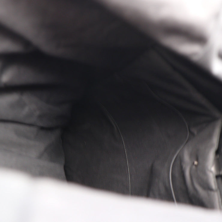 美品 BOTTEGAVENETA ボッテガヴェネタ PERFORATED BACKPACK リュック・デイパック 580351 カーフレザー ブラック パンチング