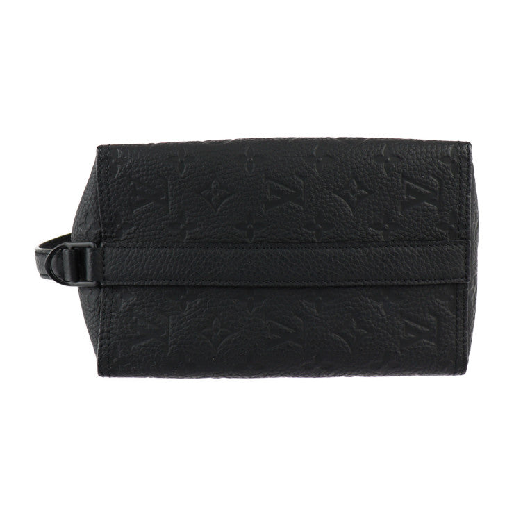 超美品 LOUIS VUITTON ルイ ヴィトン トリアングル メッセンジャー モノグラムアンプラント ショルダーバッグ M55878 レザー ノワール ブラック ビトン