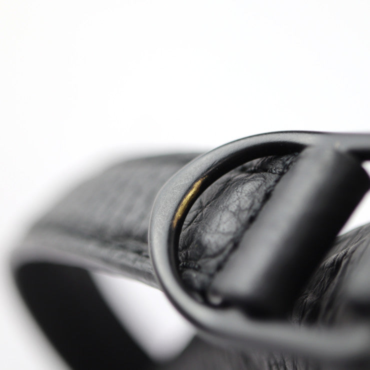 超美品 LOUIS VUITTON ルイ ヴィトン トリアングル メッセンジャー モノグラムアンプラント ショルダーバッグ M55878 レザー ノワール ブラック ビトン