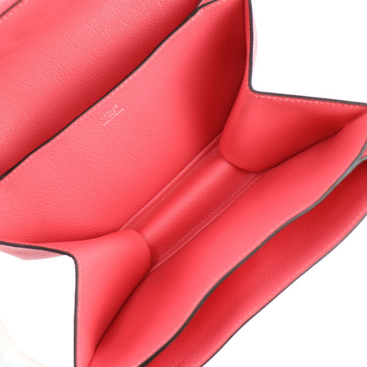 超美品 HERMES エルメス オプリ クラッチバッグ - シェーブル ローズリップスティック ピンク系 シルバー金具 セカンドバッグ ポーチ A刻印