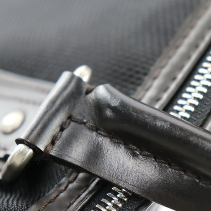 LOUIS VUITTON ルイ ヴィトン クガール ダミエジェアン トートバッグ M93085 キャンバス レザー ブラック ブラウン シルバー金具 ハンドバック