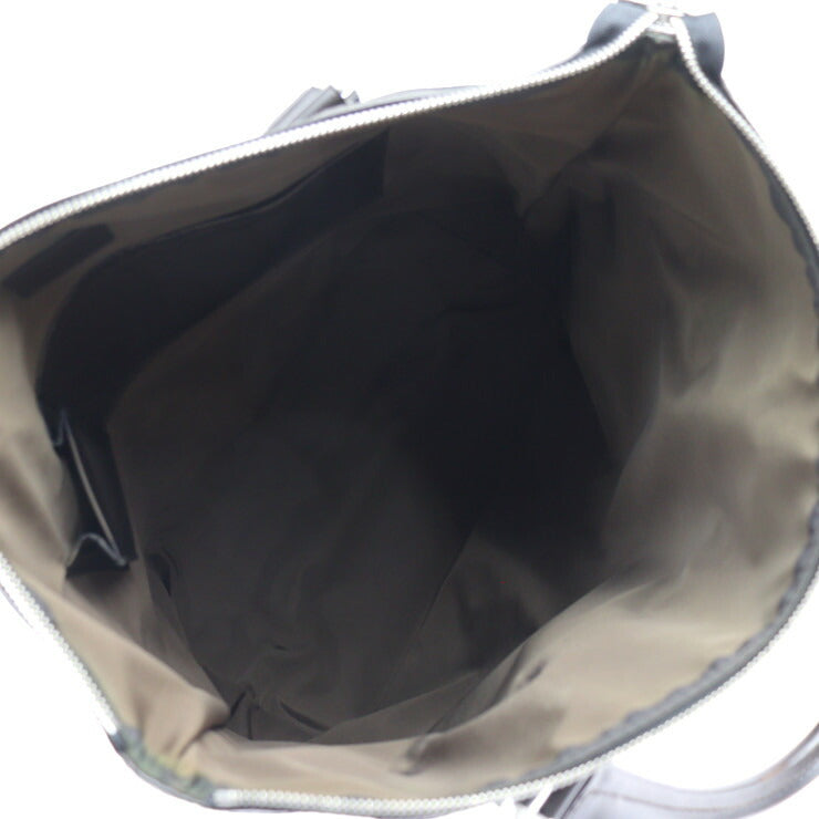 LOUIS VUITTON ルイ ヴィトン クガール ダミエジェアン トートバッグ M93085 キャンバス レザー ブラック ブラウン シルバー金具 ハンドバック