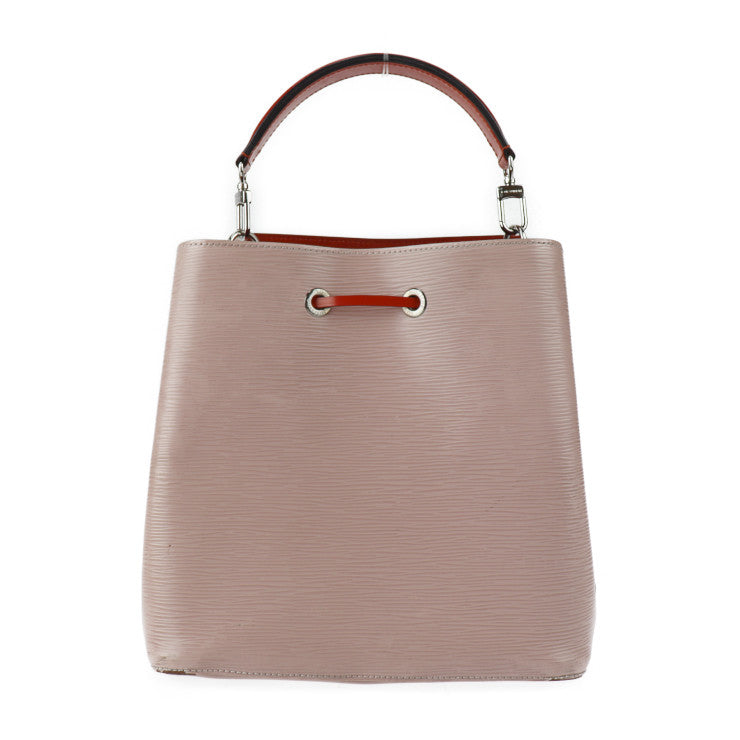 LOUIS VUITTON ルイ ヴィトン ネオノエ エピ ハンドバッグ M54370 エピレザー カーフレザー ローズバレリーヌ ピンク系 オレンジ系 シルバー金具 2WAY ショルダー バイカラー ビトン